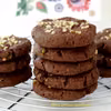Kruche ciasteczka z żurawiną i orzechami włoskimi. American Cookies "Schoko"