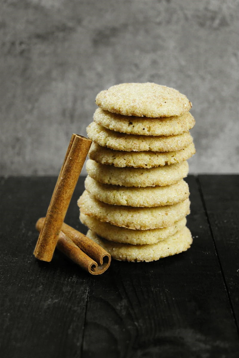 Ciasteczka cynamonowe Snickerdoodle (5 składników)