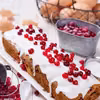 CIASTO Z ŻURAWINĄ I BIAŁĄ CZEKOLADĄ