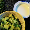 Cucumber Raita i Banana Sambal