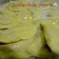Mój sposób na mrożenie pierogów,  uszek owoców.