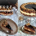 Tort czekoladowo-bananowy
