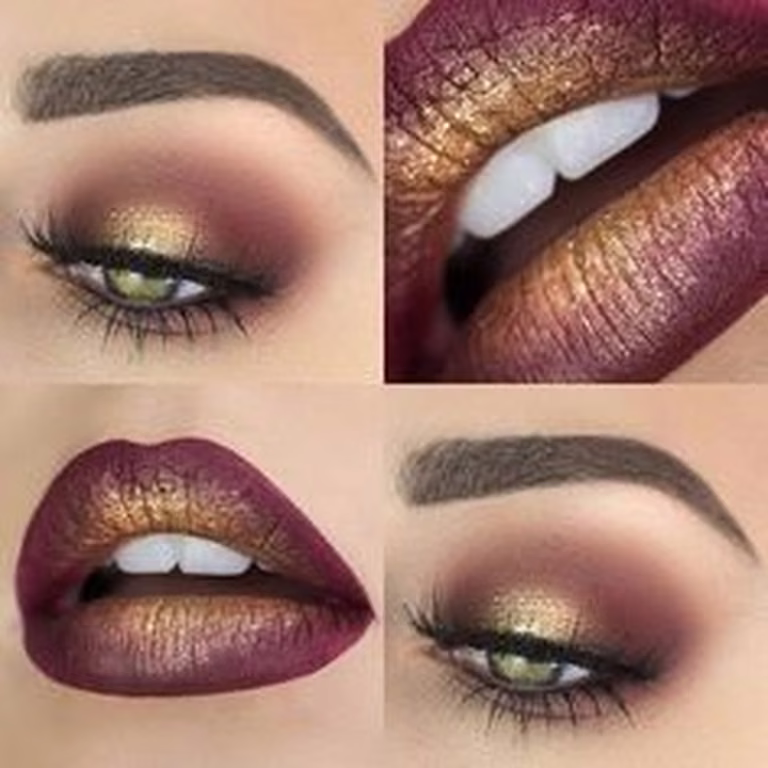 Piękny make up