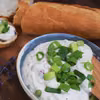 Pasta kanapkowa z serem camembert