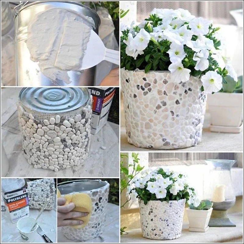 DIY Doniczka z wiaderka