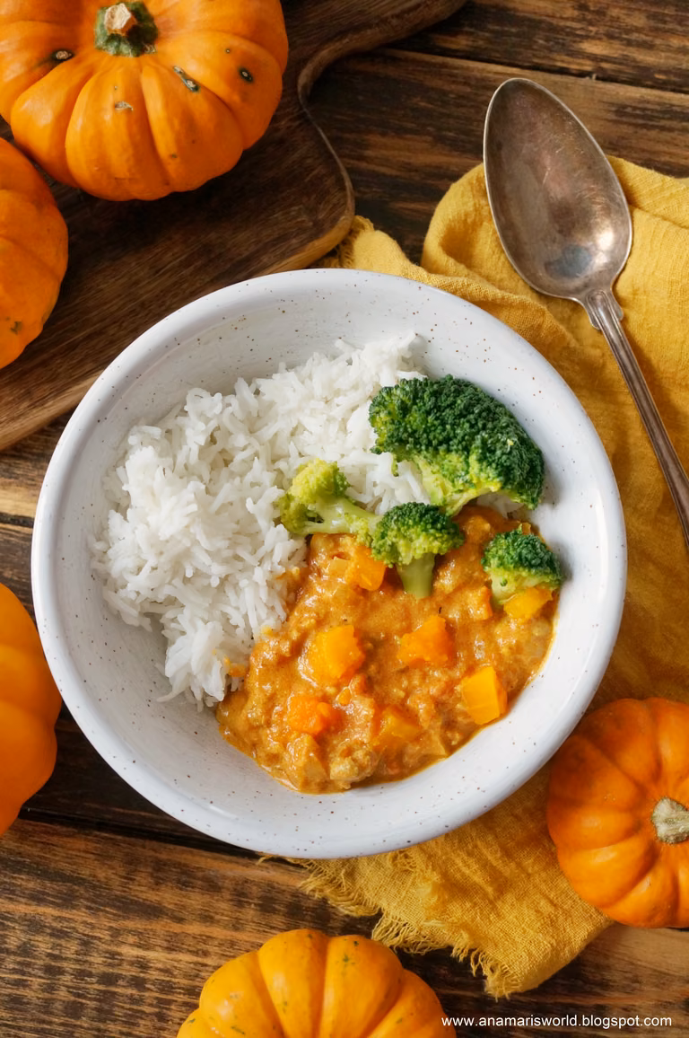 Curry z kurczakiem i dynią