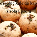 Zestaw na kule do kąpieli z solą Epsom