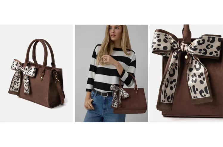 Zdjęcie Te torebki z chustami z Pepco za 50 zł zrobią furorę wiosną 2026! Pakowne, pasują do wielu stylizacji i robią mega wrażenie #4