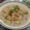 Zupa jarzynowa z pęczakiem