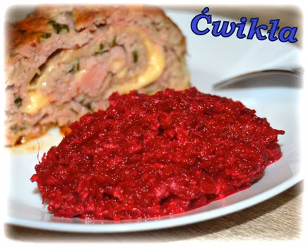 Ćwikła (buraczki z chrzanem)