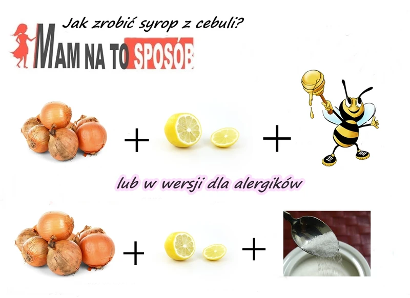 Jak zrobić syrop z cebuli?