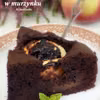 nadziewane jabłka w murzynku