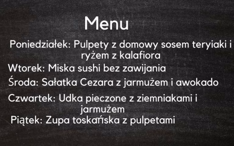 5 obiadów na tydzień: Dania z jarmużem