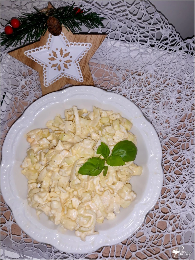 Szybka sałatka z pora