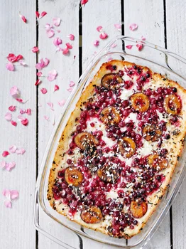 FIT zapiekany ryż z owocami