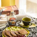 FIT placuszki owsiano – bananowe bez cukru