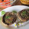 Grillowane faszerowane pieczarki.