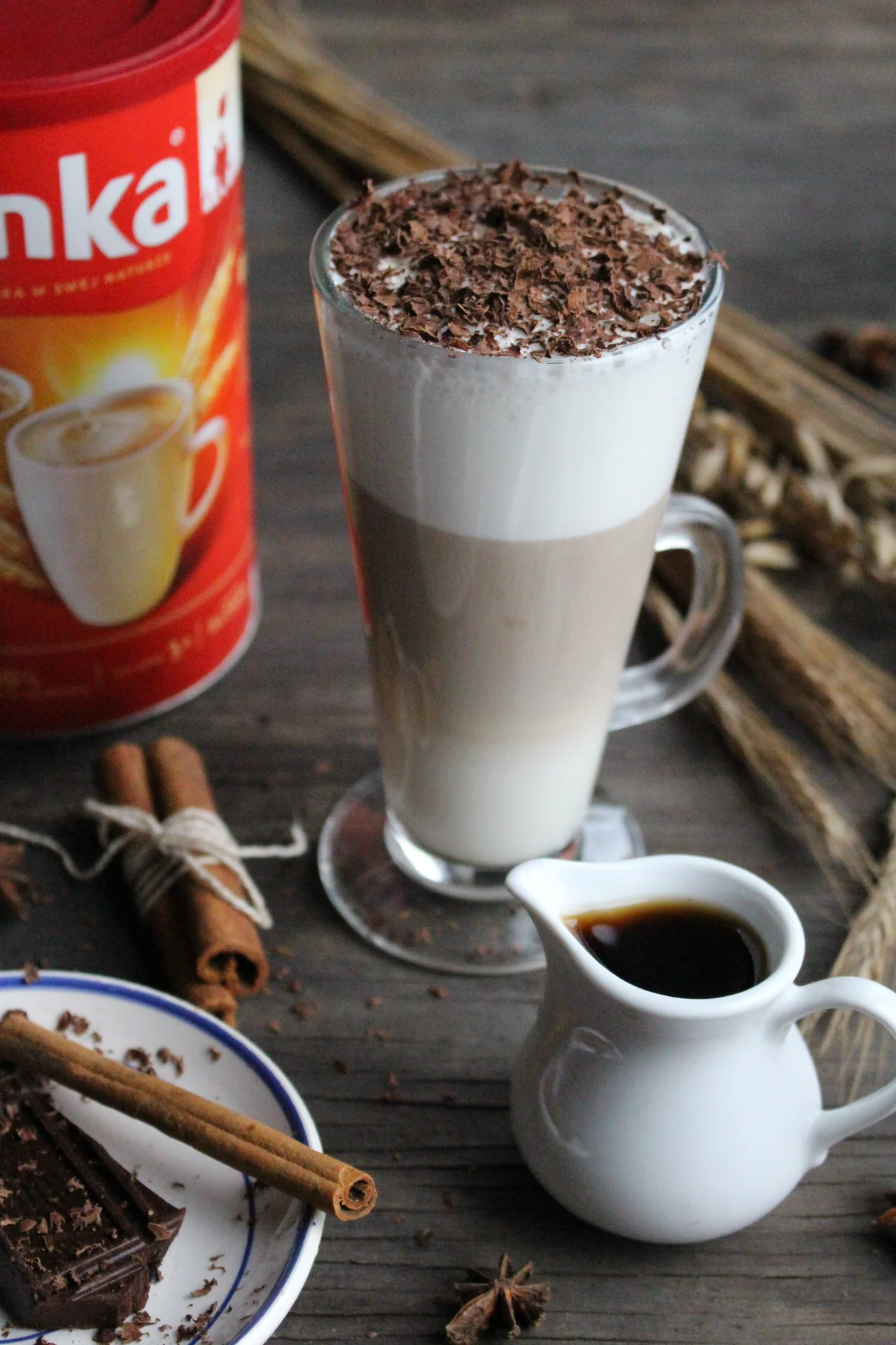Cynamonowa latte - rozgrzewająca, relaksacyjna i pyszna kawa na jesień!