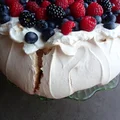 Torcik bezowy - Pavlova