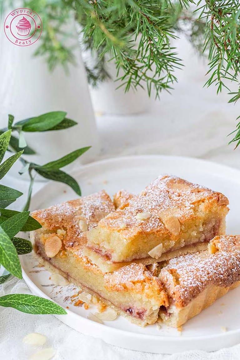 Malinowa tarta bakewell