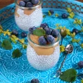 Pudding chia z pieczonym jabłkiem