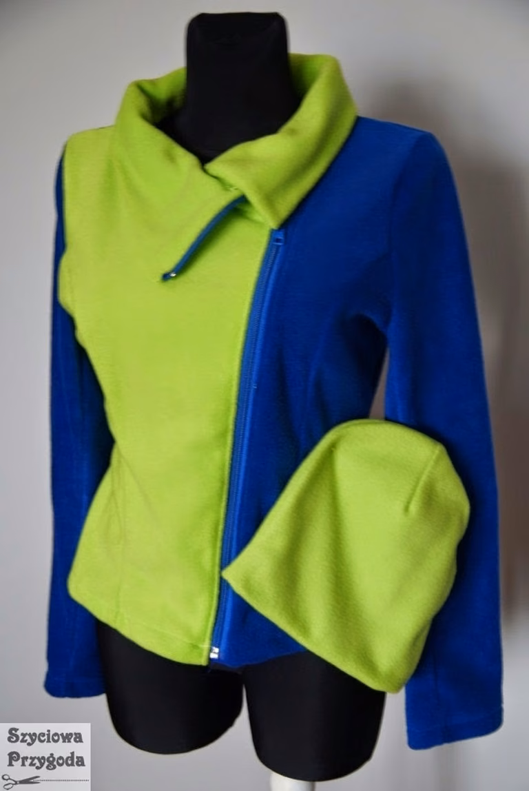 Bluza sportowa na narty DIY