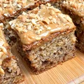 Szybkie ciasto bananowe z kajmakiem
