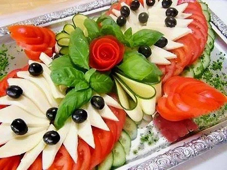 Dekoracje z jedzenia