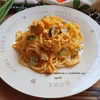 Spaghetti w kremowym sosie z kurczakiem i cukinią