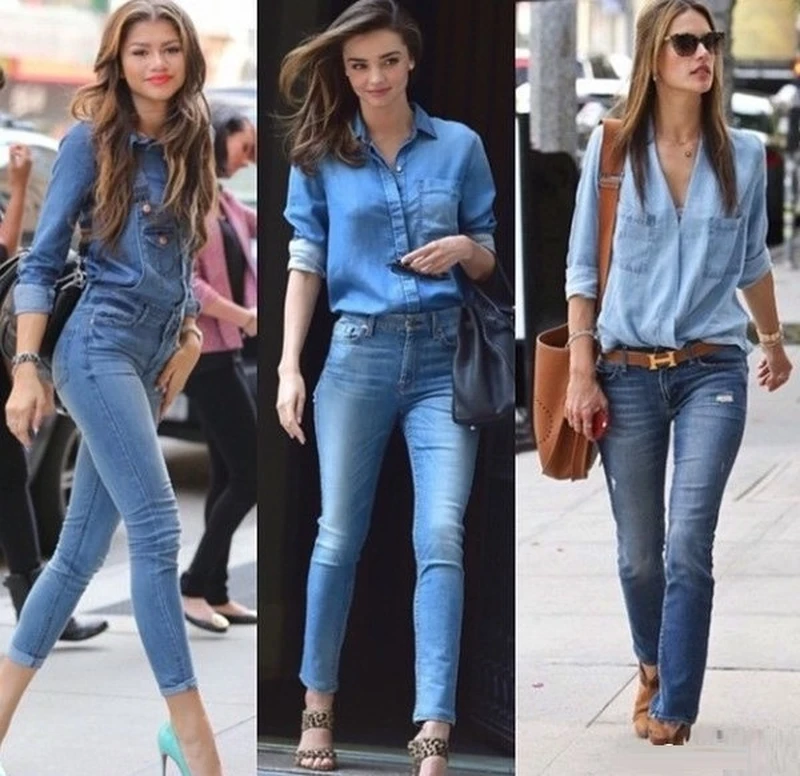 Jeans od stóp do głów