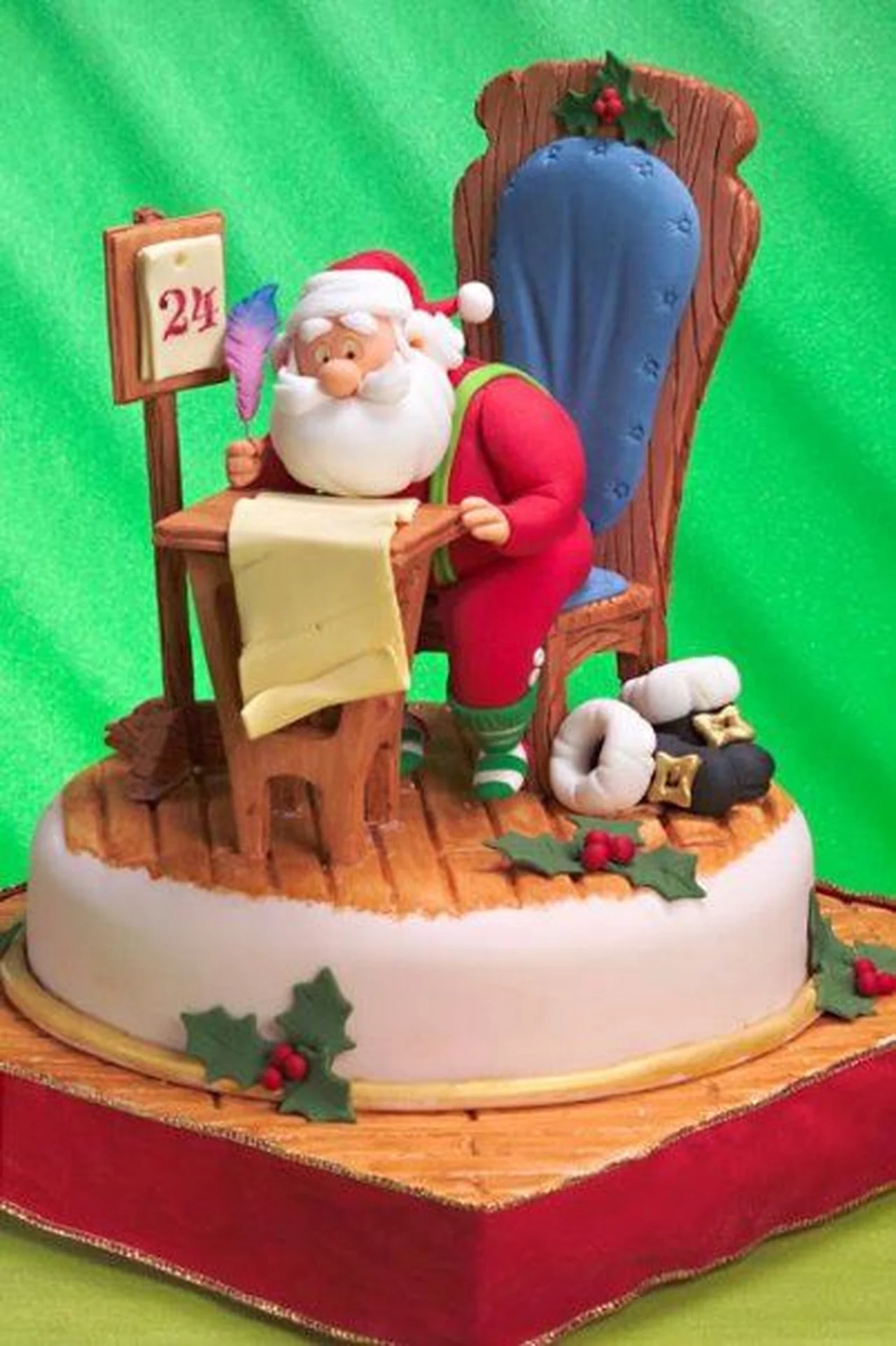 Tort z Mikołajem