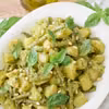 Włoska sałatka ziemniaczana z pesto i fasolką szparagową z Ligurii