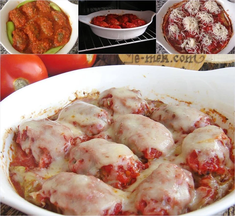Pieczone mielone w sosie pomidorowym