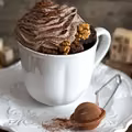 Deser czekoladowy z brownies