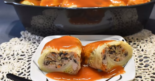 Kotlet chiński w kapuście