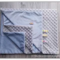 DIY - Dwustronny kocyk minky