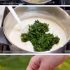 Pyszny dip szpinakowy