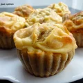 Cynamonowe fit muffinki z waniliowym twarożkiem