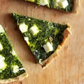 Tarta ze szpinakiem i mozzarellą