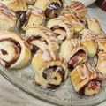 Drożdżowe ciasteczka ślimaczki