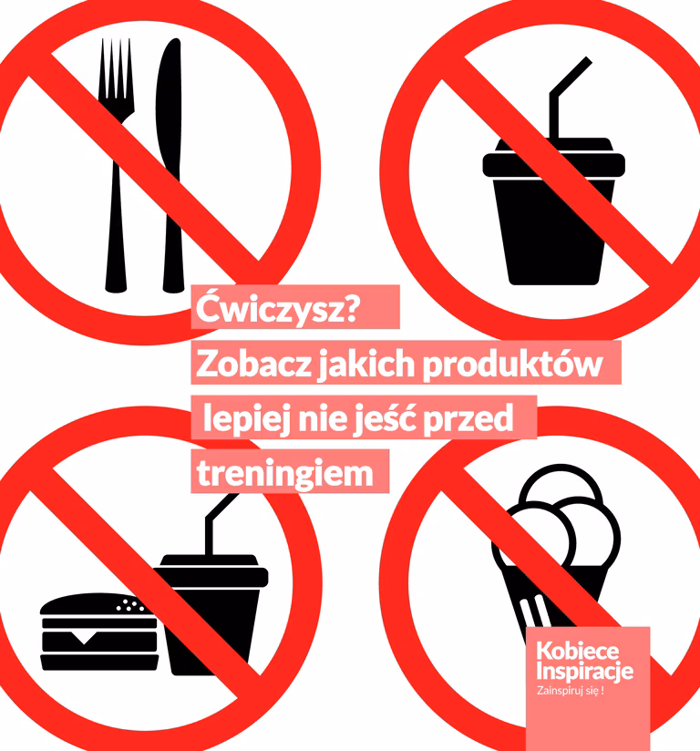 Ćwiczysz? Zobacz jakich produktów lepiej nie jeść przed treningiem.