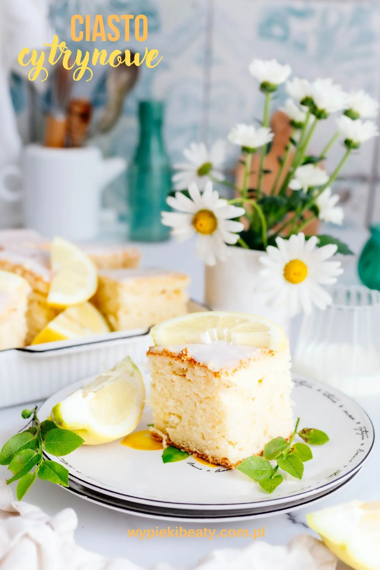 Ciasto cytrynowo-jogurtowe