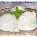 Lody z mrożonych bananów