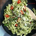 Makaron z pesto i szparagami