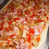 Pizza z wędzonym kurczakiem
