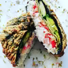 Sushi crunch wrap