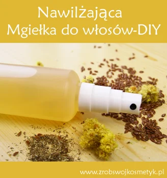 Zrób swoją nawilżającą mgiełkę do włosów