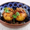 jajka ze smażoną cebulką i curry