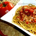 Spaghetti bolognese w zdrowszej wersji.