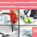 Jeżeli odśnieżasz samochód przy URUCHOMIONYM SILNIKU to łamiesz przepisy!